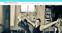 Desktop Screenshot of dianasschoolofyoga.com